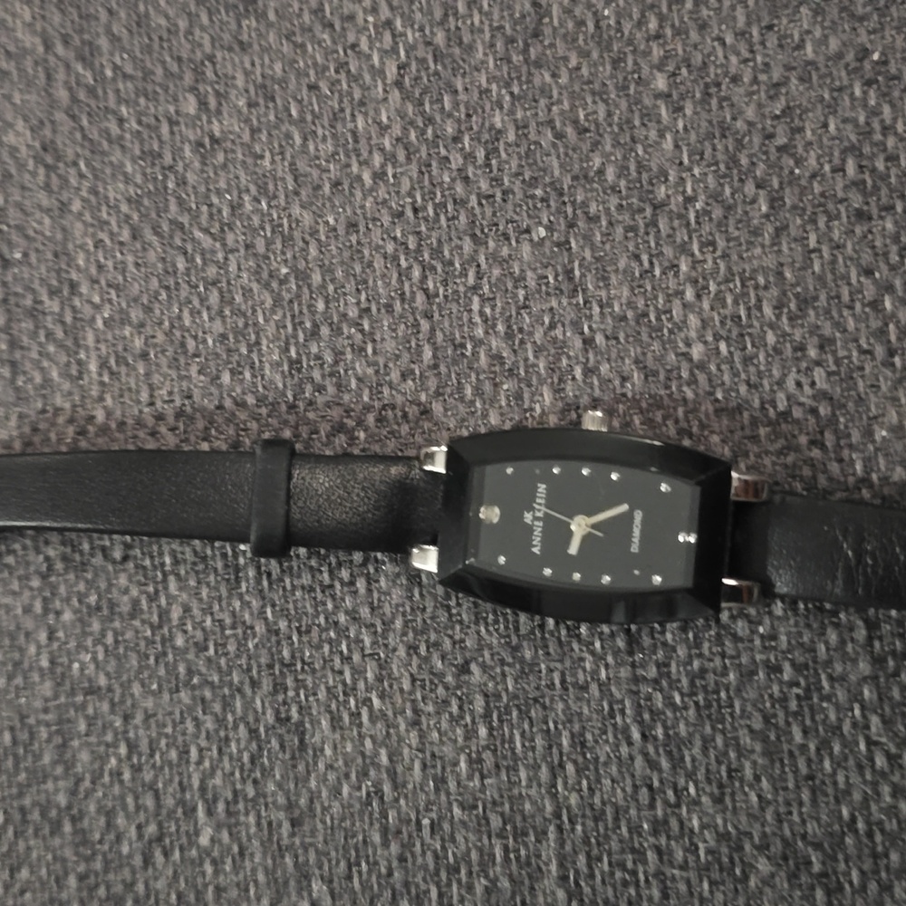 Anne Klein Watch with Leather Band